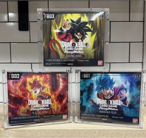 Affichage de la boîte de booster en acrylique Dragon Ball Super Box 