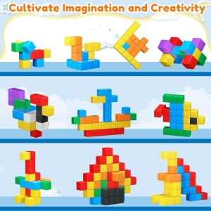 Blocs de construction magnétiques pour les tout-petits 