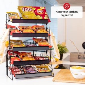 Étagère à collation et rack à puce pour les magasins 