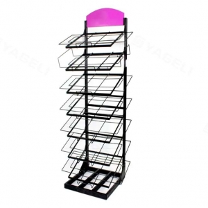rack d'affichage en métal