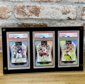 Crame de dalle de cartes de sport gradée en acrylique Pokémon 