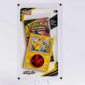 stand d'affichage en acrylique pokemon blister booster pack 