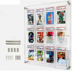 Cadre d'affichage de la carte de cartes gradués en gros de Pokémon 
