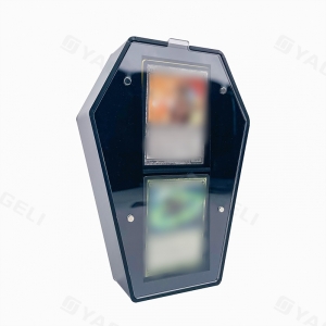 Boîte de rangement du jeu de carte en acrylique