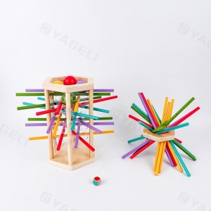 jeu de jeux en bois set sticks tirant le jeu 