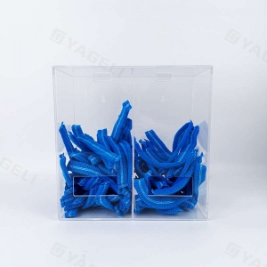 Dispensateur de masque facial personnalisable avec impression de logo disponible 