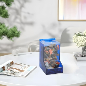 Distributeur de capsules de lessive en acrylique 