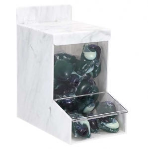 comptoir de distributeur en gros acrylique Storge Container 