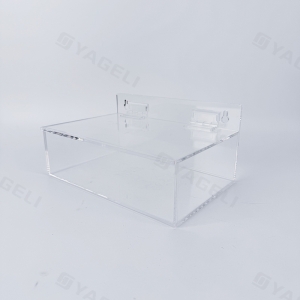 Clai de stockage du distributeur de verre de sécurité 