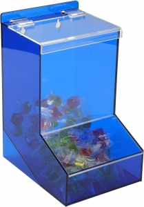 Distributeur de capsules de lessive en acrylique 
