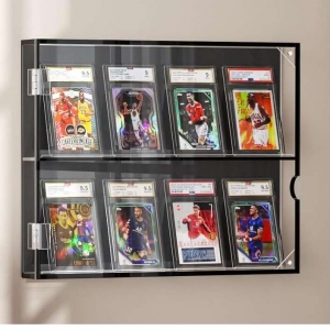 Carie d'affichage de carte de baseball en gros acrylique 