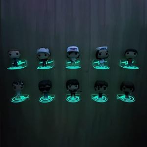 Petites étagères flottantes en acrylique transparent pour Funko Pop