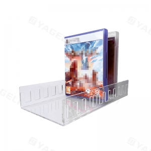 Support de rangement en acrylique pour jeux vidéo 