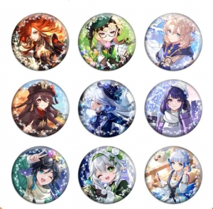 Badges en métal Anime et culture pop 