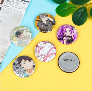 Badges métalliques personnalisés pour collectionneurs 