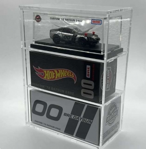 Vitrine acrylique personnalisée Hot Wheels 