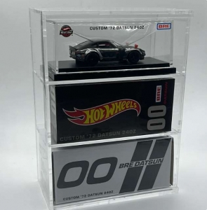 Vitrine acrylique personnalisée Hot Wheels 