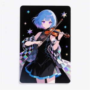 carte laser d'anime personnalisée