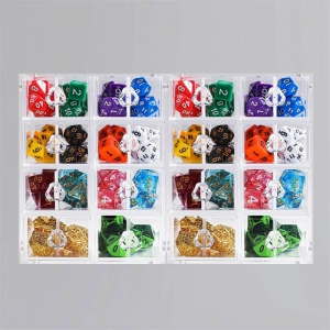 coffret de dés polyédriques