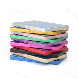 Étui à cartes magnétique en aluminium de qualité supérieure 