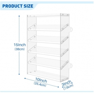 Vitrine en acrylique transparent pour Hot Wheels 