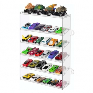 Vitrine en acrylique transparent pour Hot Wheels 