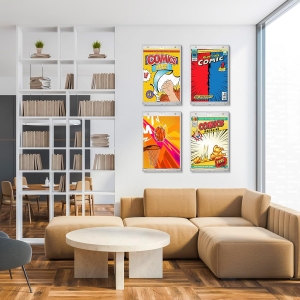 Support de chargement supérieur personnalisé pour les bandes dessinées Silver Age et Current 