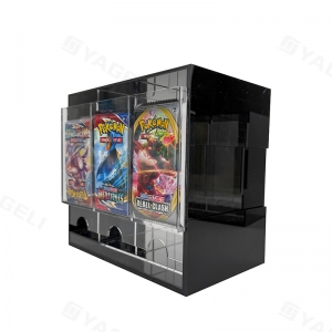 Distributeur de boosters Pokémon en acrylique personnalisé 