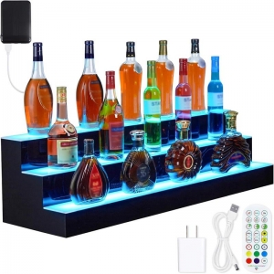 Support à vin LED avec base