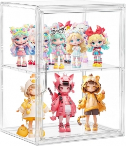 Vitrine en acrylique transparente pour jouets de collection Yageli 