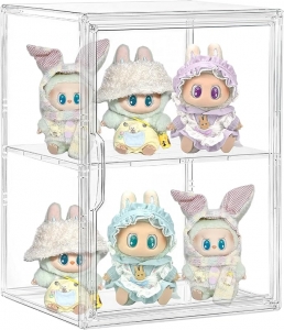 Vitrine en acrylique transparente pour jouets de collection Yageli