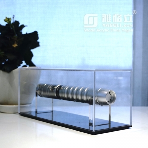 Vitrine acrylique personnalisée pour sabre laser Yageli