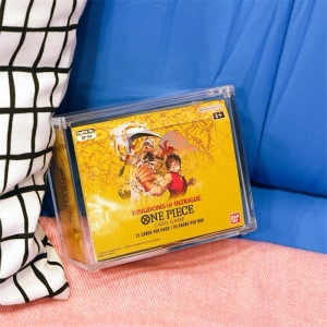 Étui de protection en acrylique pour booster One Piece 