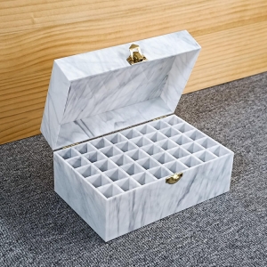 Boîte de rangement en acrylique pour huiles essentielles en gros 