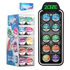 Présentoir en acrylique pour sachets de nicotine 