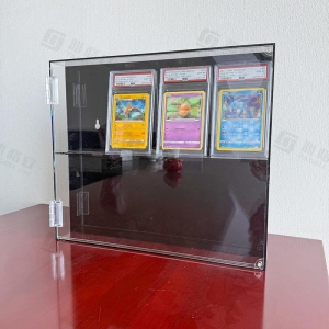 vitrine de cartes de baseball classées