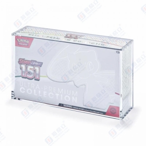 vitrine acrylique pour Pokémon 151 Ultra Premium Collection