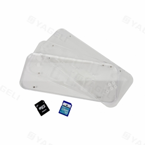 Présentoir de cartes à jouer en acrylique multi-emplacements – Vitrine transparente pour jeux de cartes à collectionner (TCG) 