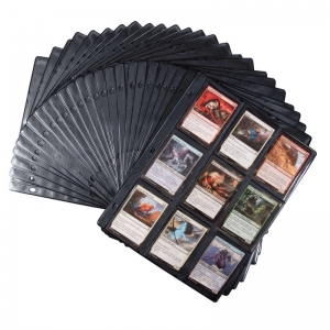 Pages de recharge pour album de cartes à collectionner TCG 