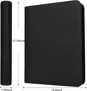 Album à fermeture éclair pour cartes à collectionner certifiées PSA