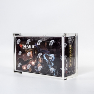 Vitrine de protection en acrylique transparent pour boîtes de boosters Magic: The Gathering