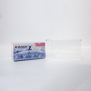 Présentoir en acrylique résistant aux UV pour boosters de draft Magic: The Gathering 