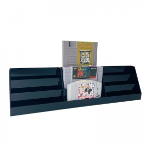 Présentoir à plusieurs niveaux pour cartouches de jeux vidéo rétro 