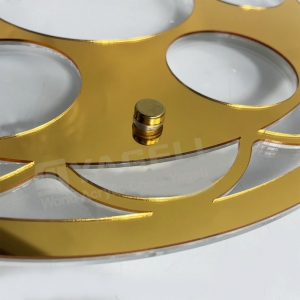 Plateau de service Judaica en acrylique de qualité supérieure résistant aux UV 