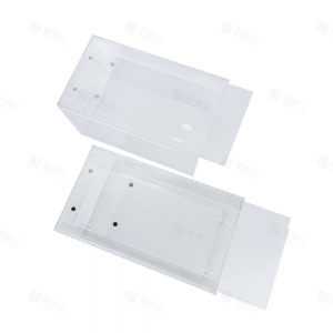 Enclos pour animaux de compagnie empilable en acrylique résistant aux UV 