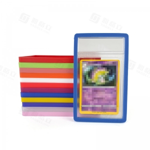 Pochettes de protection en silicone colorées pour cartes certifiées PSA 