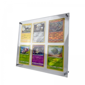Cadre d'affichage pour 6 cartes à collectionner 
