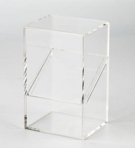 Boîte de rangement magnétique en acrylique YAGELI pour cartes à collectionner | Accessoires haut de gamme pour JCC | Étui de rangement magnétique en acrylique pour cartes à collectionner 