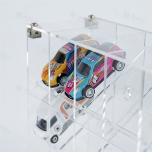 Vitrine en acrylique pour voitures miniatures 