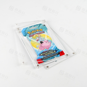 Présentoir acrylique YAGELI pour paquets de Pokémon | Accessoires haut de gamme pour le JCC Pokémon 